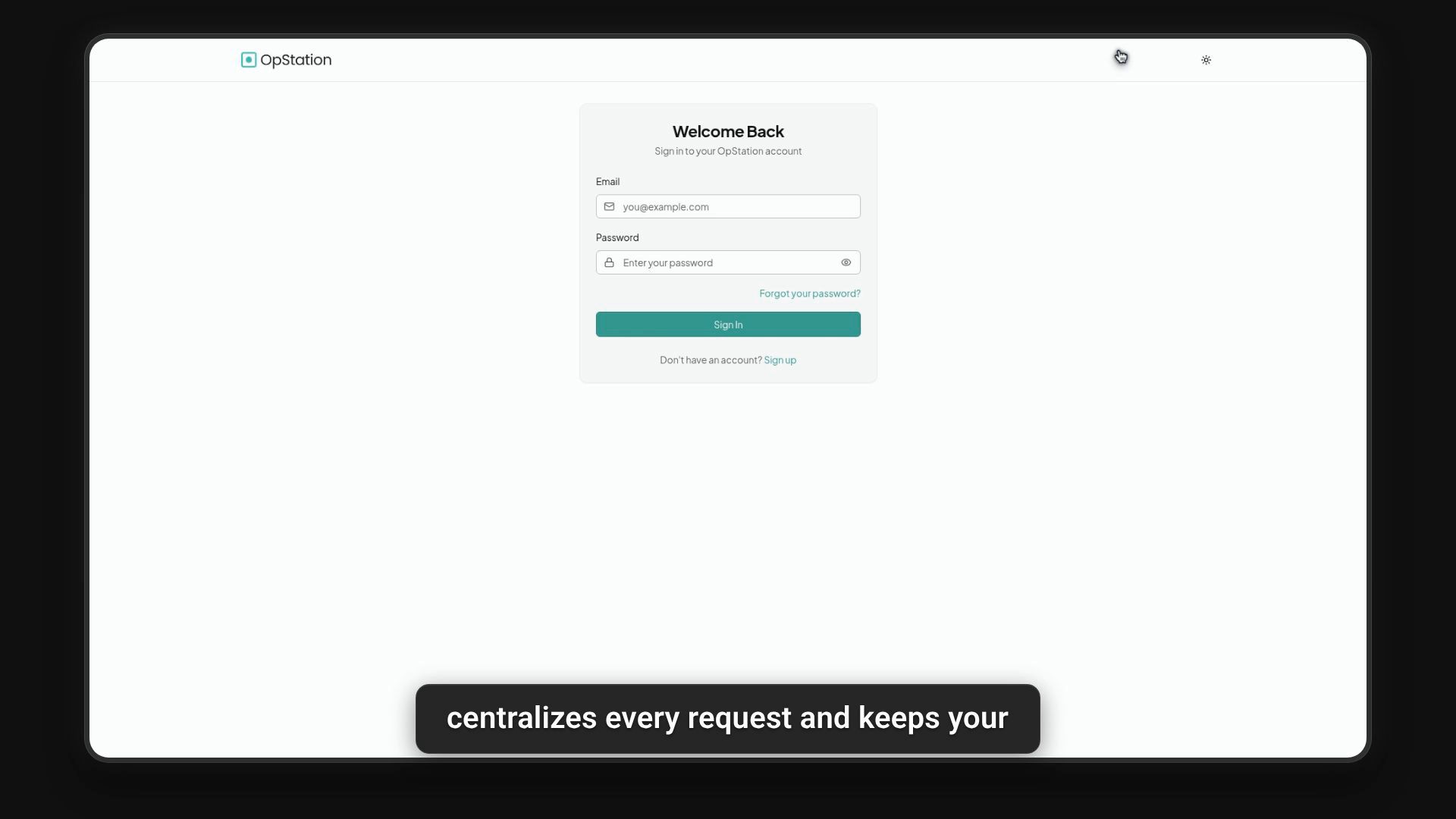 OpStation Product Overview Demo
