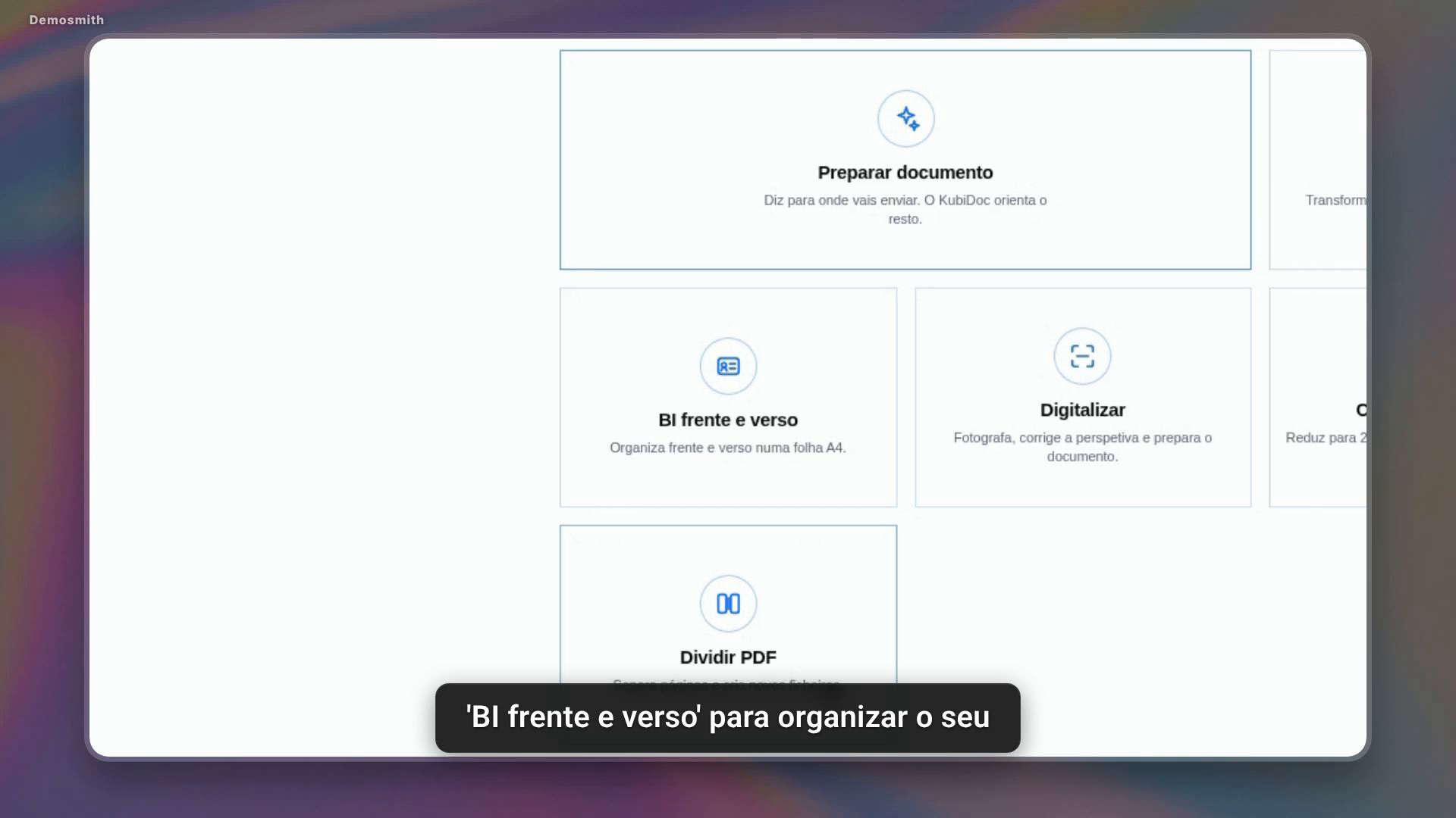 KubiDoc Document Processing Demo